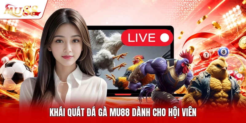 Khái quát đá gà MU88 dành cho hội viên